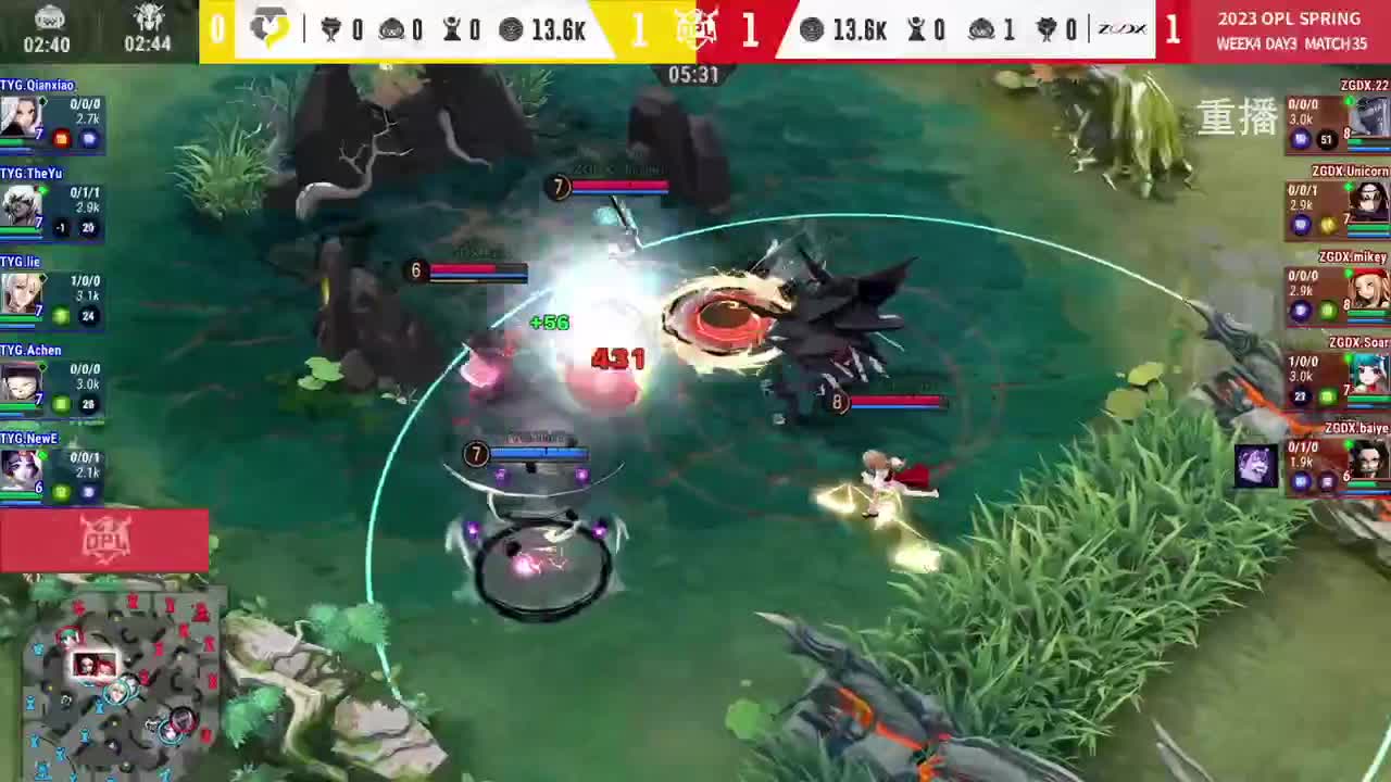 平安京OPL春季赛 第1段