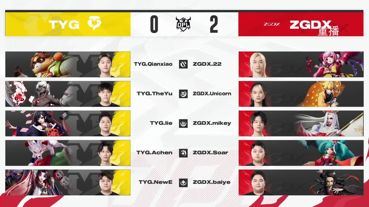 平安京OPL春季赛 第7段