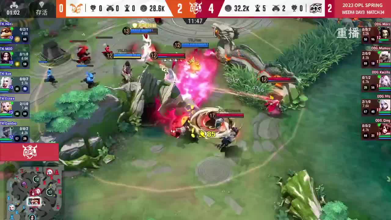 平安京OPL春季赛 第12段