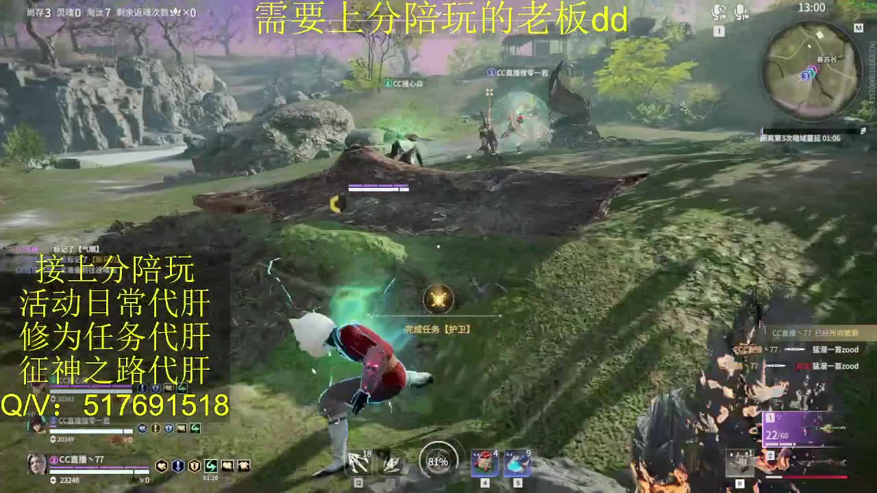 接陪,上分,修行日常各种 第4段
