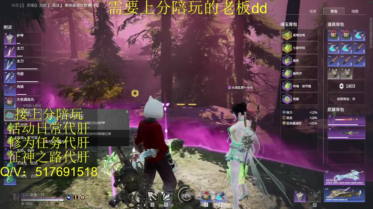接陪,上分,修行日常各种 第12段