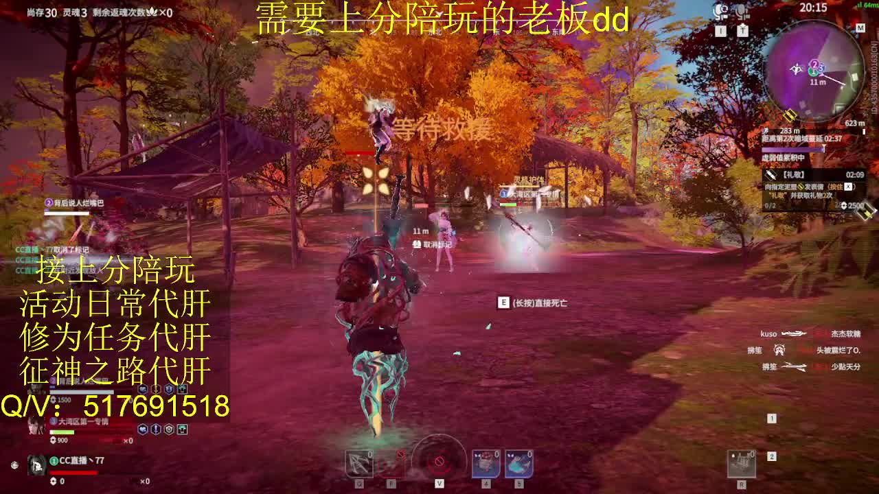 接陪,上分,修行日常各种 第11段