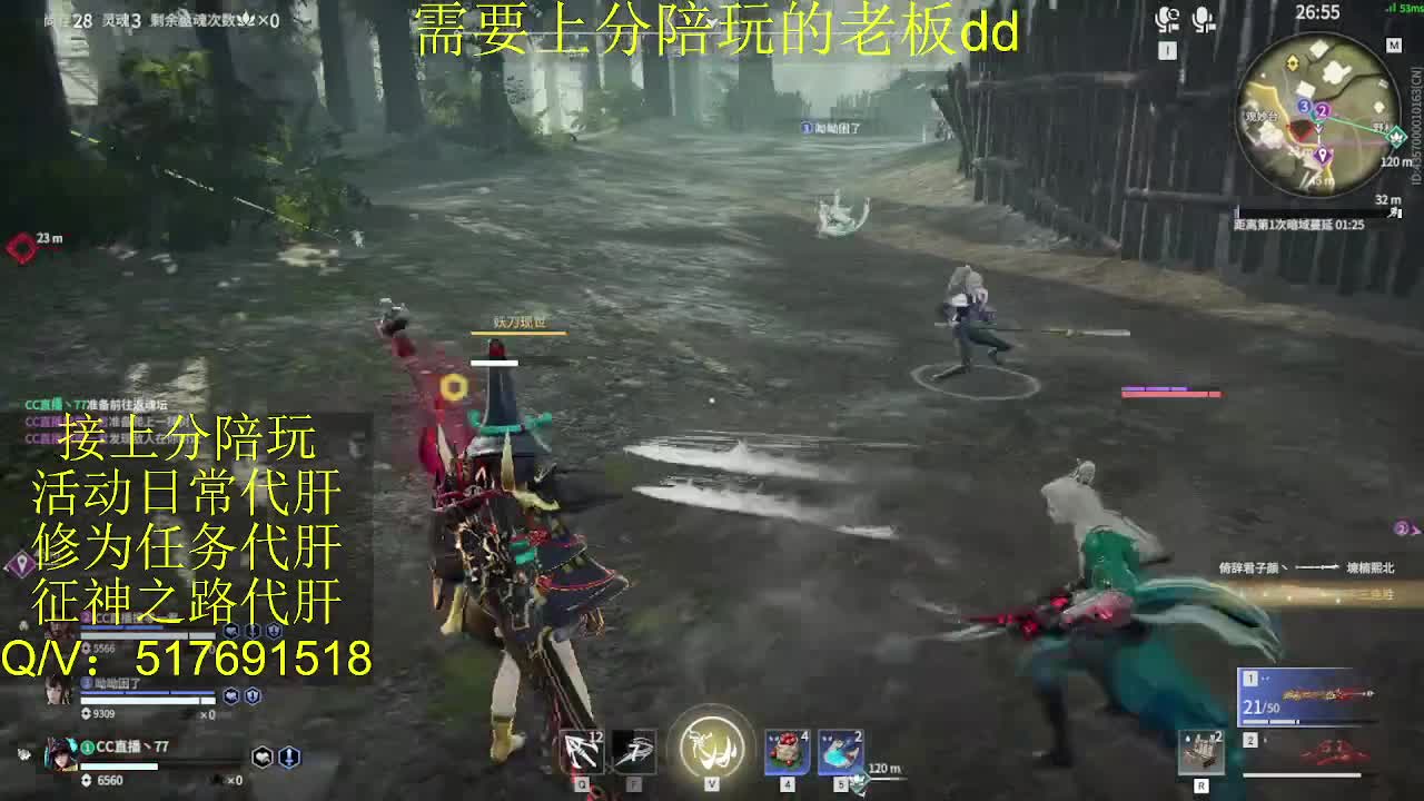 接陪,上分,修行日常各种 第2段
