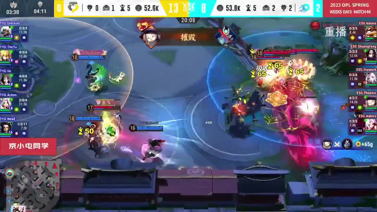 平安京OPL春季赛 第4段