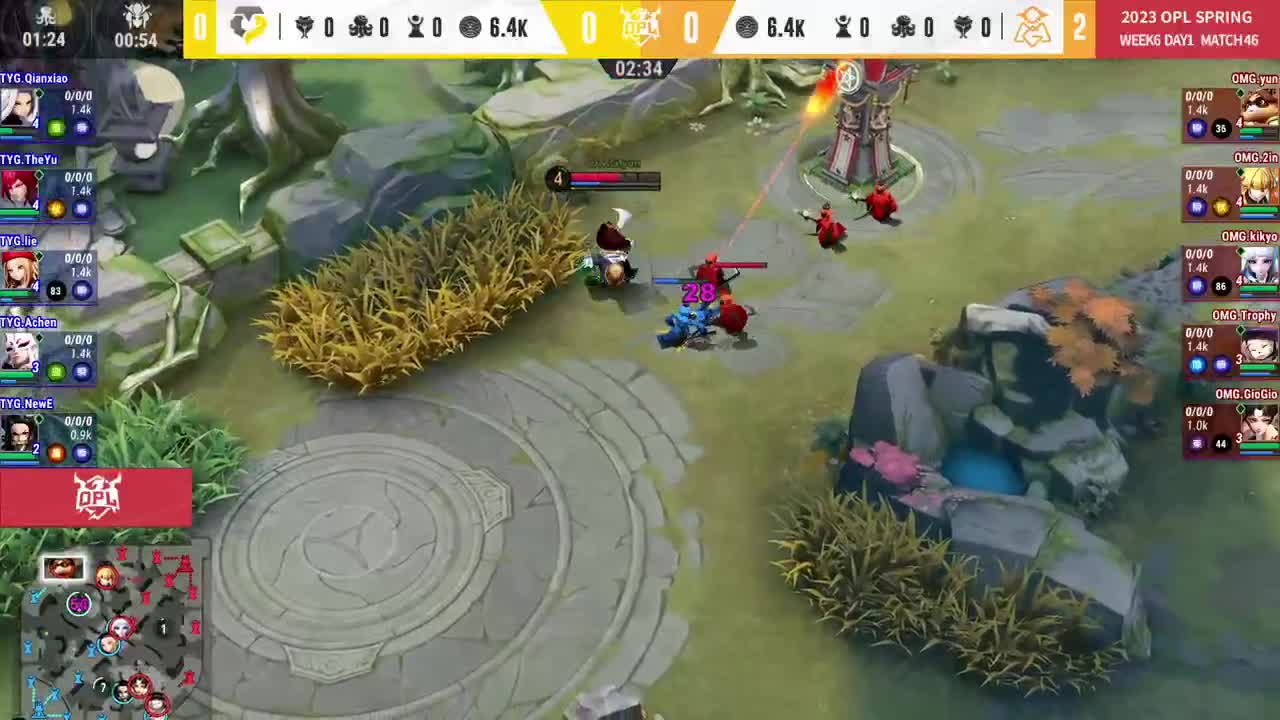 平安京OPL春季赛 第5段