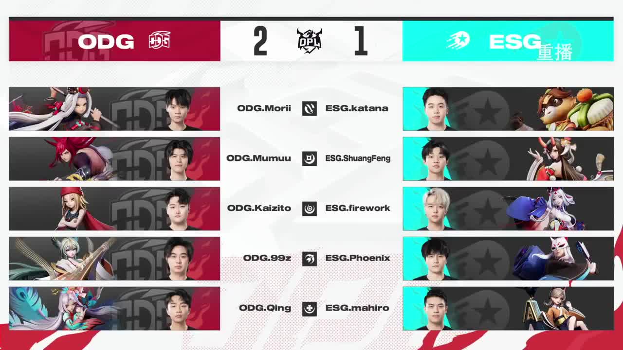 平安京OPL春季赛 第11段