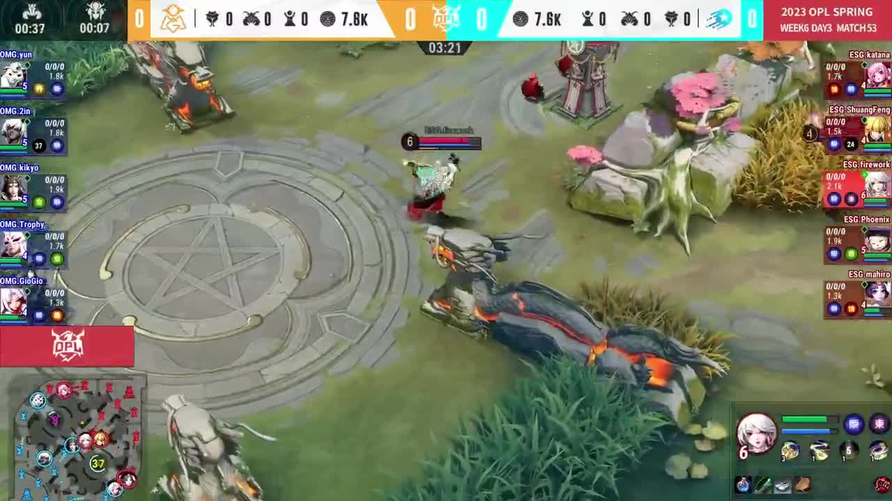 平安京OPL春季赛 第6段