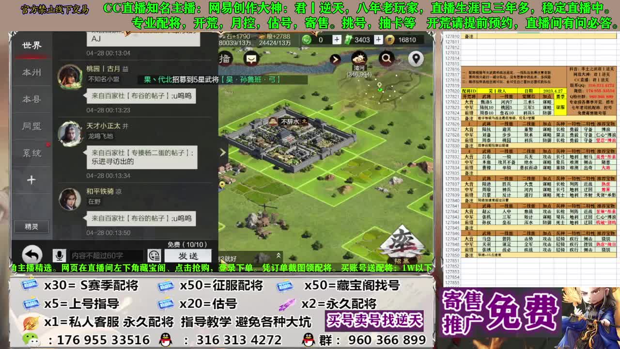 配将寄售估号开荒 第8段