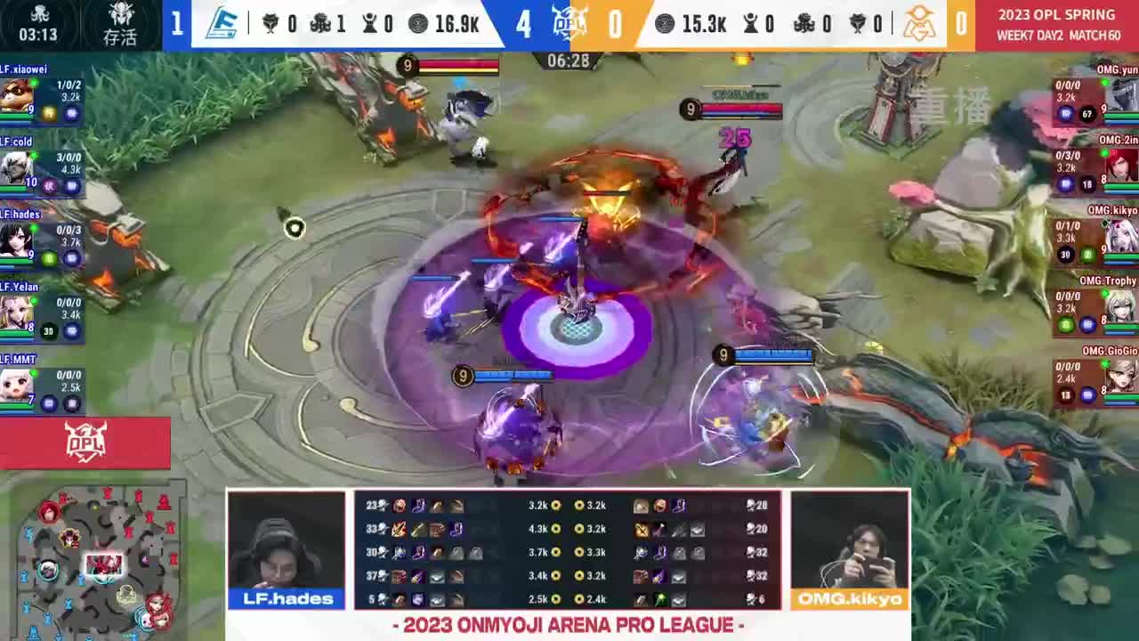 平安京OPL春季赛 第4段