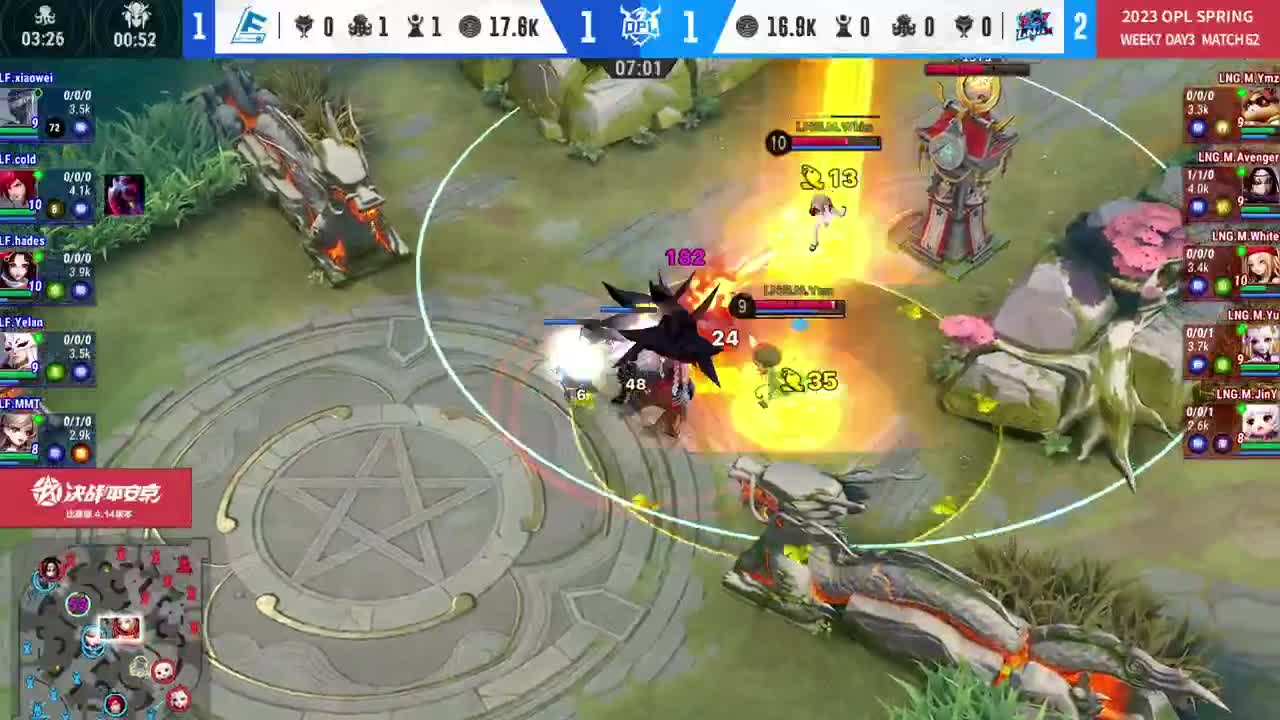 平安京OPL春季赛 第13段