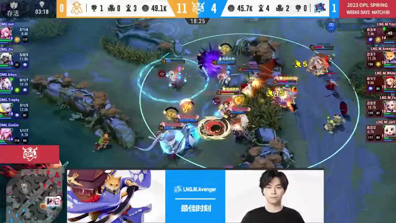 平安京OPL春季赛 第3段