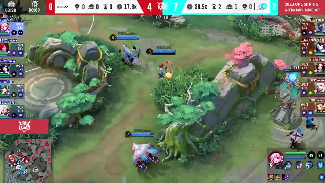 平安京OPL春季赛 第3段