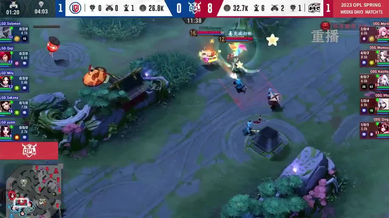 平安京OPL春季赛 第2段