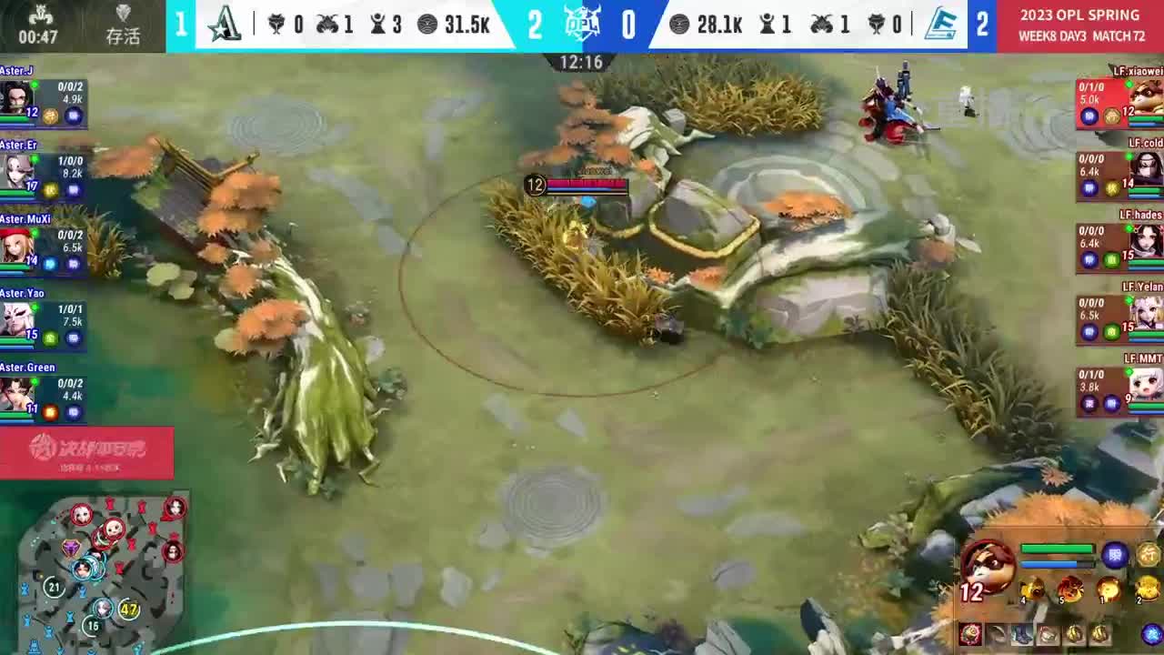 平安京OPL春季赛 第2段