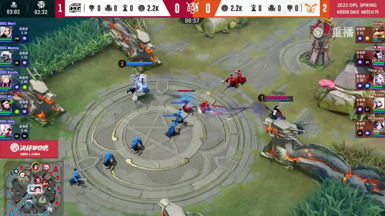 平安京OPL春季赛 第1段