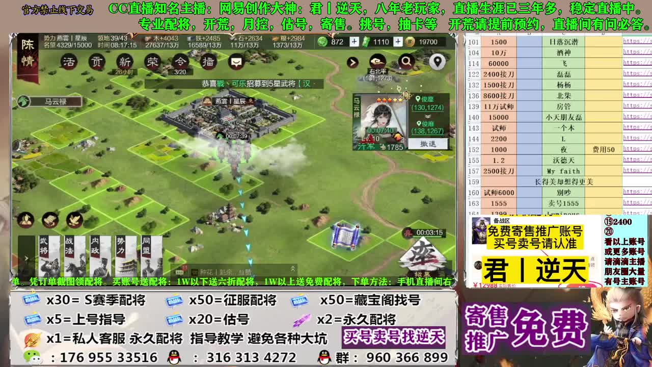 配将开荒寄售估号 第6段