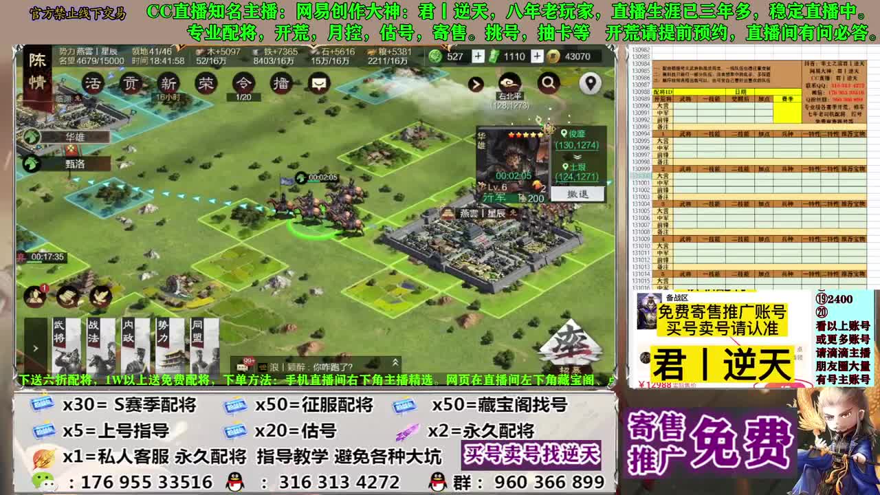 配将开荒寄售估号 第6段