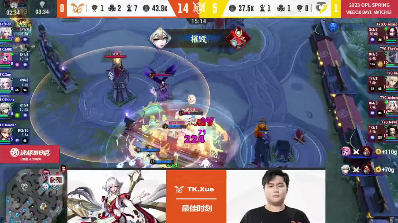 平安京OPL春季赛 第4段