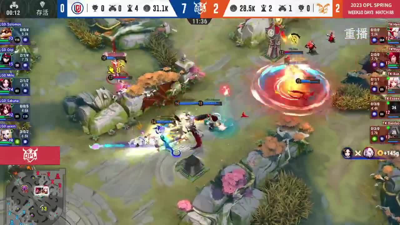 平安京OPL春季赛 第3段