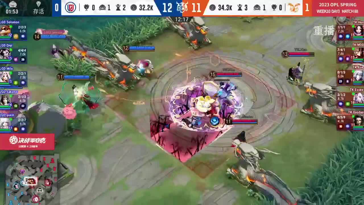 平安京OPL春季赛 第4段