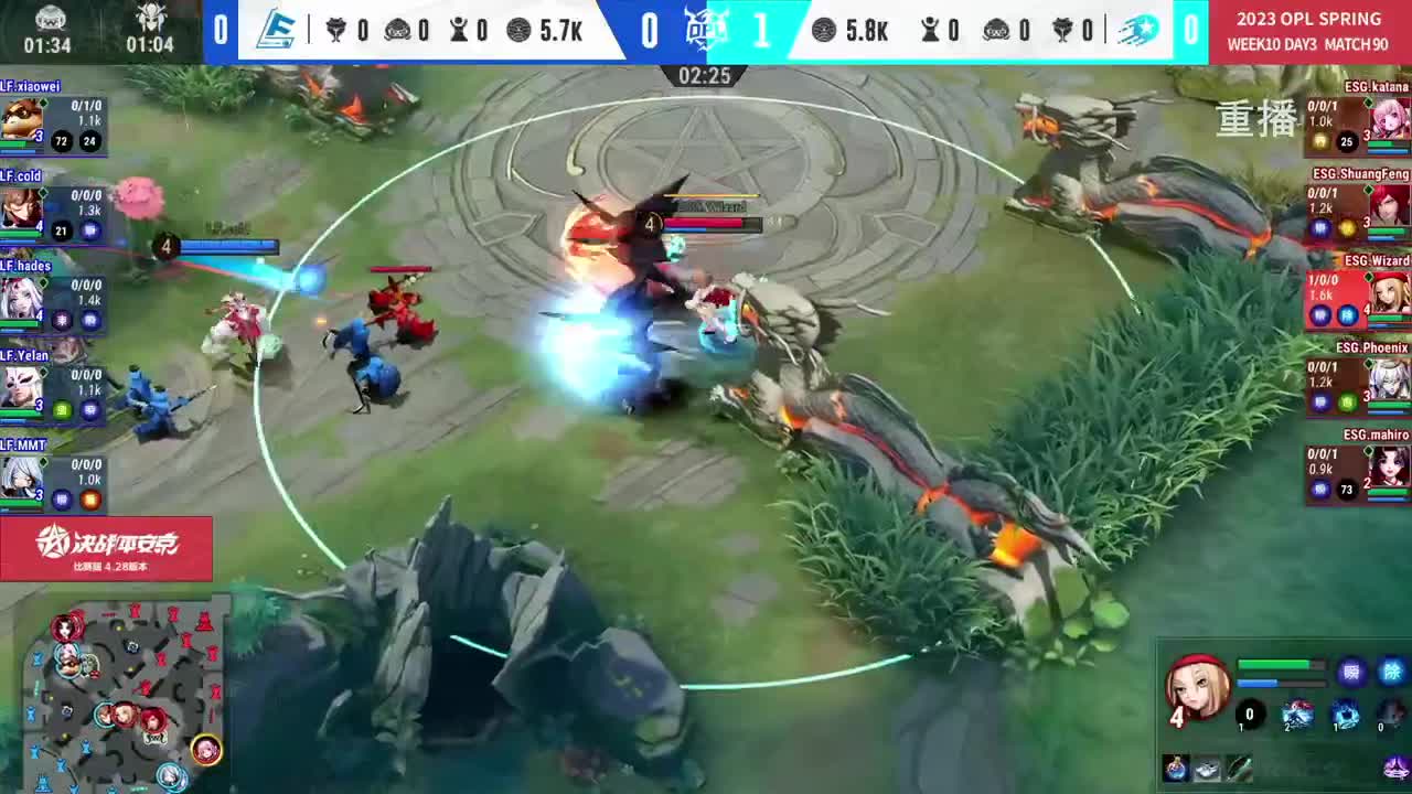 平安京OPL春季赛 第5段