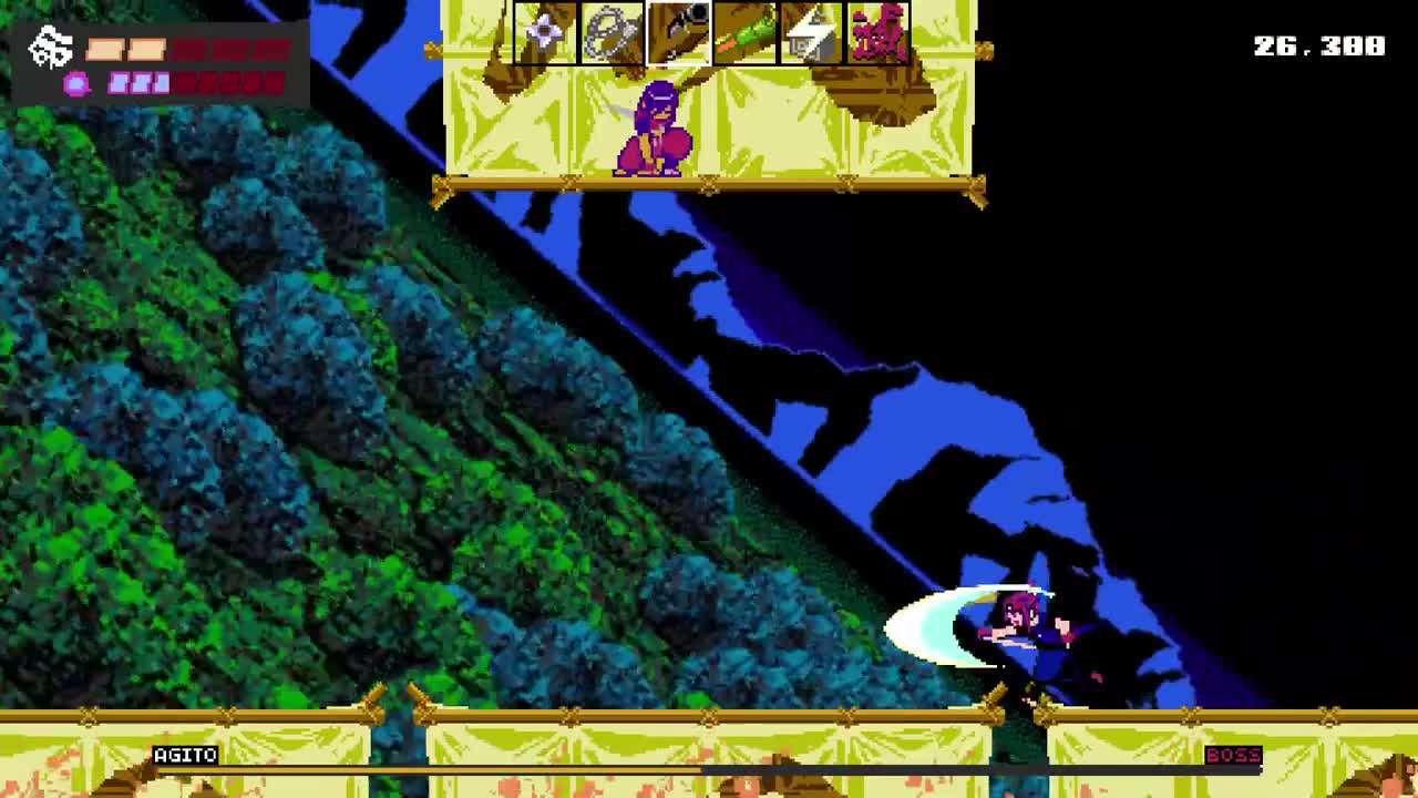 【肯尼】忍者可投掷手里剑 第2段