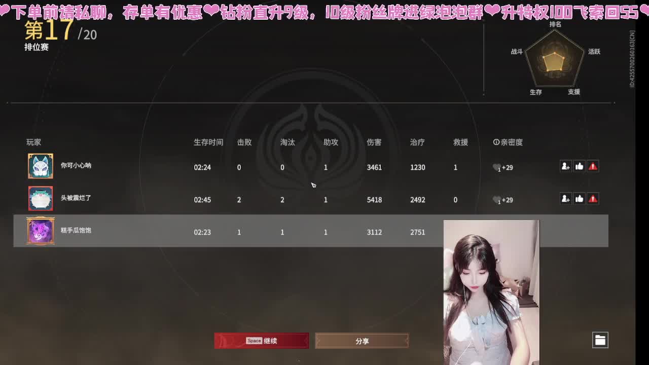 让我们恭喜蜜蜂小狗~！ 第3段