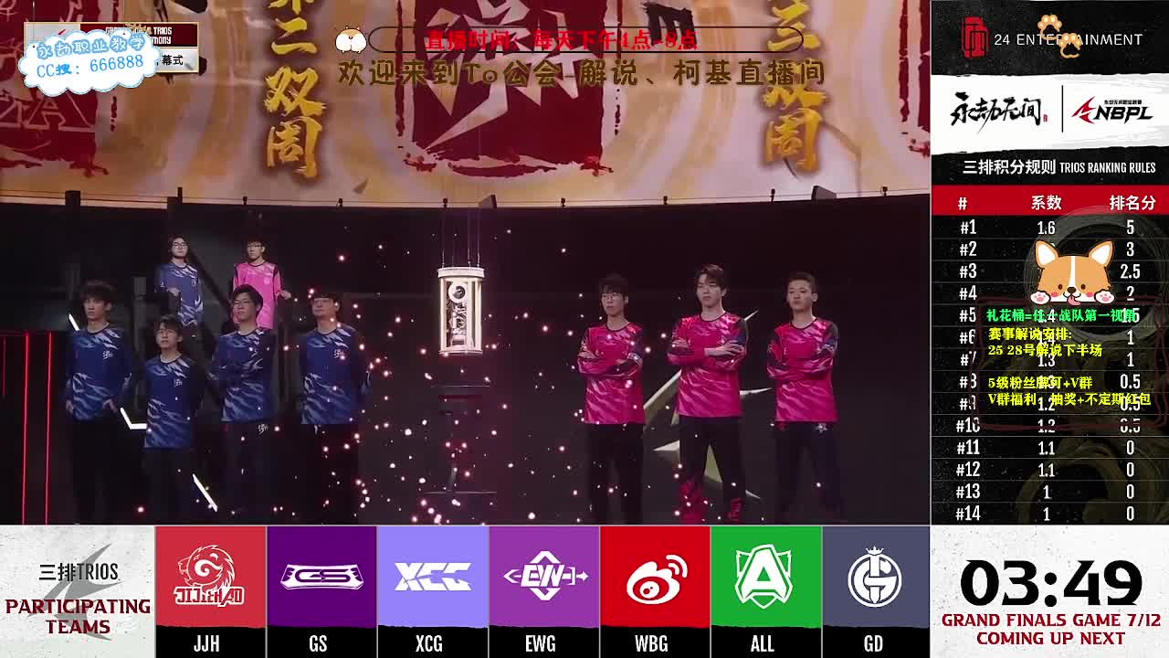 直播2023NBPL春季决赛 第2段