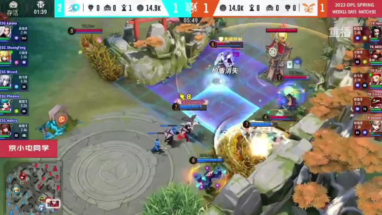 平安京OPL春季赛 第9段