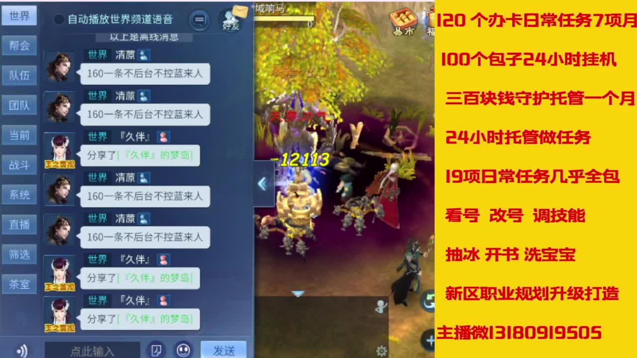 接托管，画壁  卡龙 打造 冲级 第2段