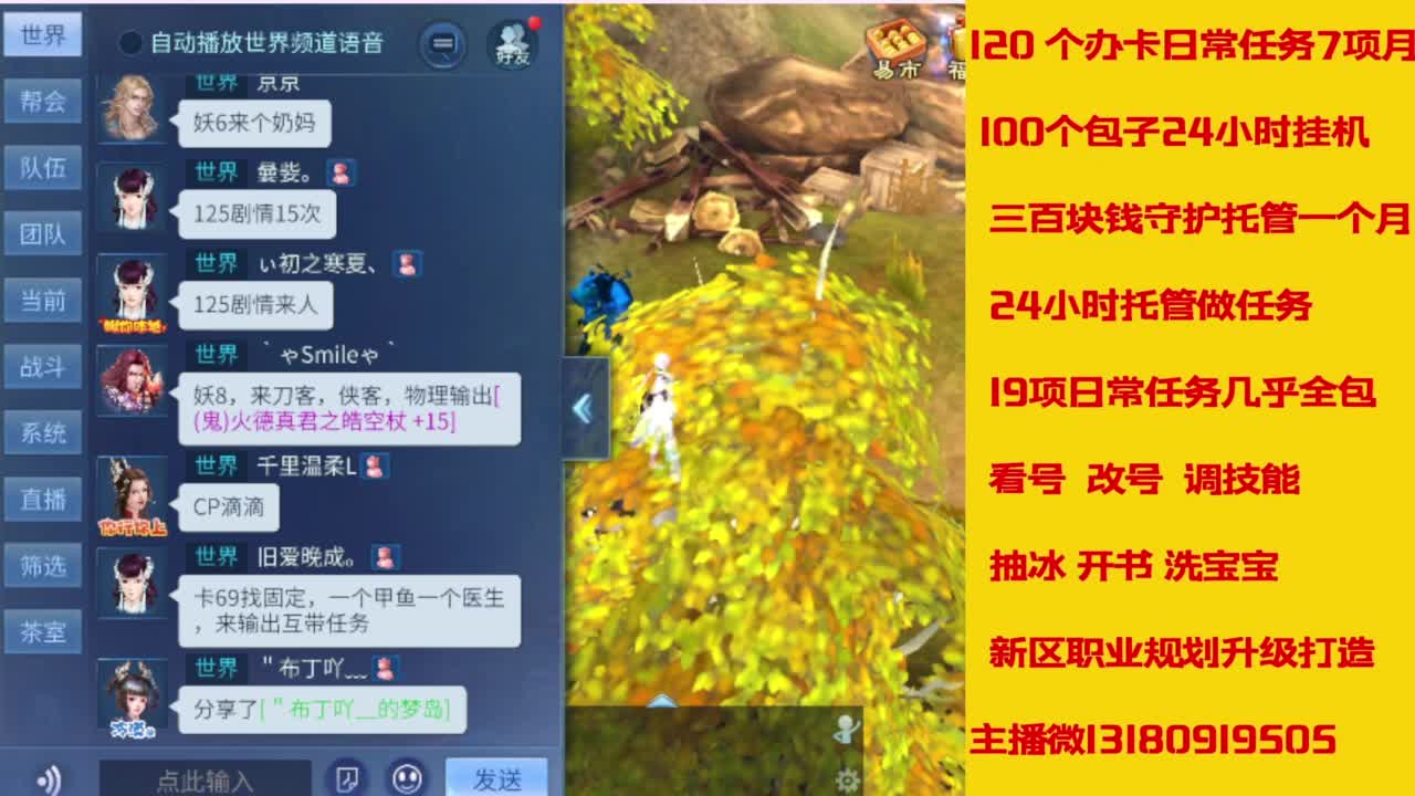 接托管，画壁  卡龙 打造 冲级 第2段