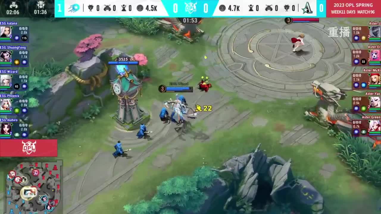 平安京OPL春季赛 第11段