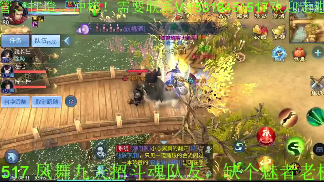 逍遥公会招主播，接托管打造，冲榜，求支持 第10段