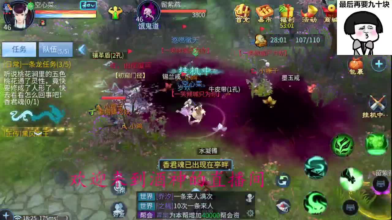 接打架夺魂，托管打造，新区一天69 第1段