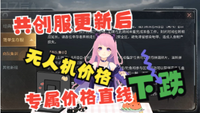 明日之后：共创服更新后上架终于容易了，可是专属材料价格直线大跌