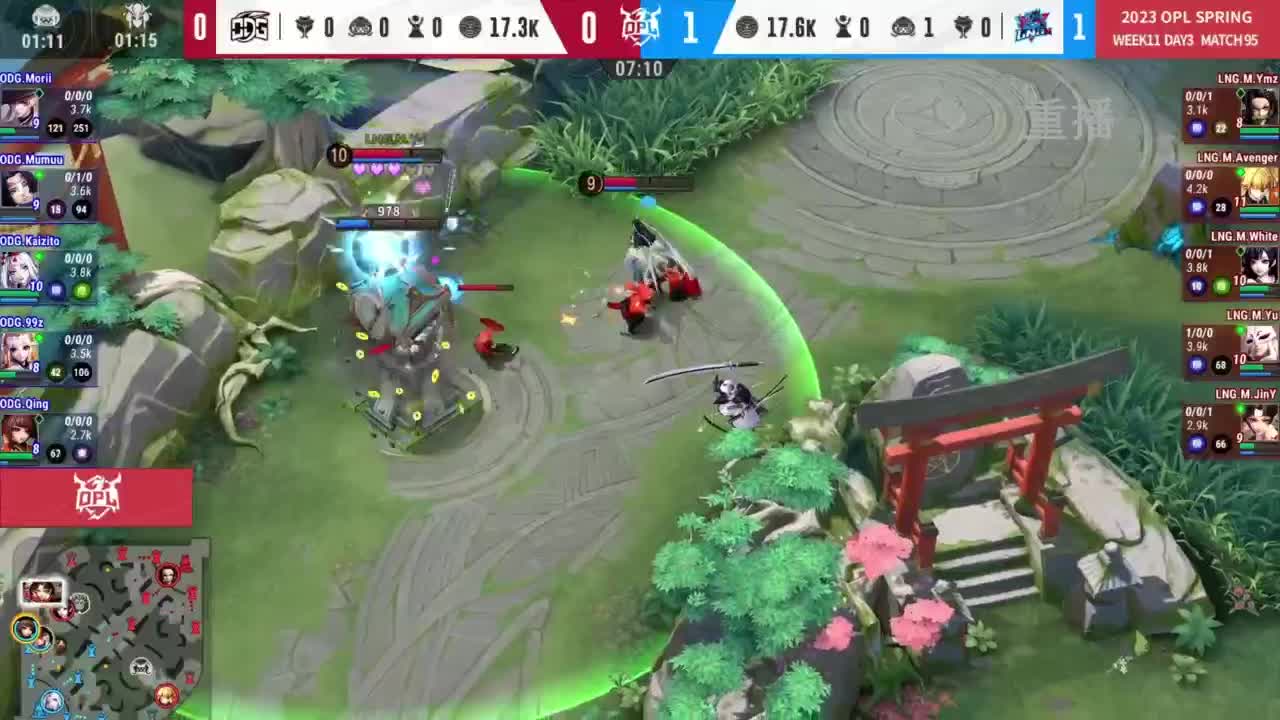 平安京OPL春季赛 第11段