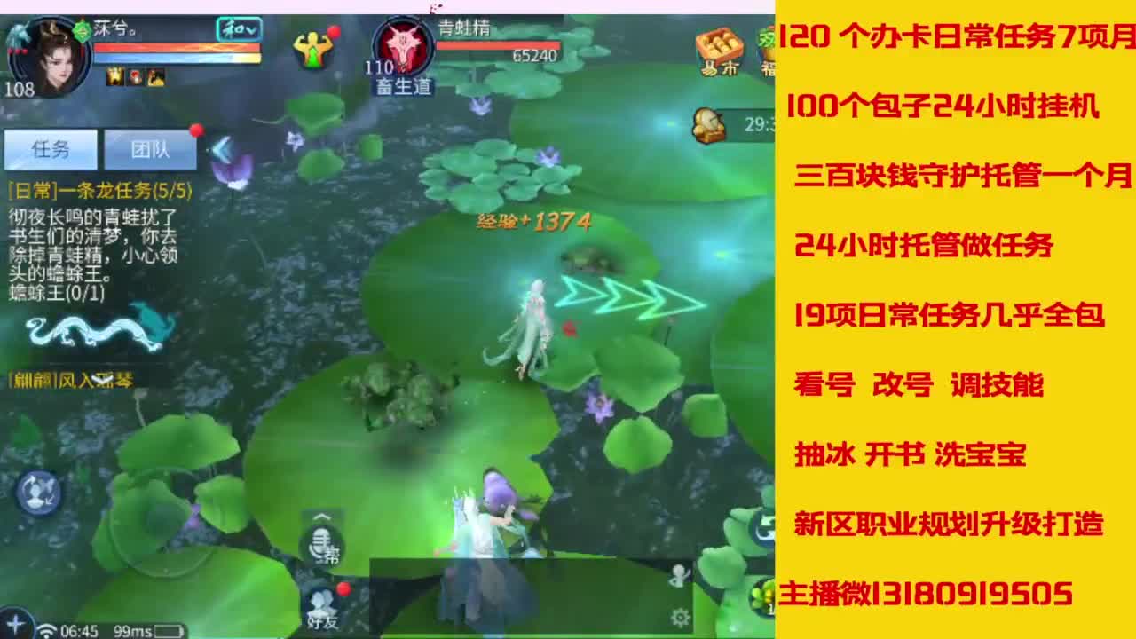 接托管，画壁  卡龙 打造 冲级 第6段