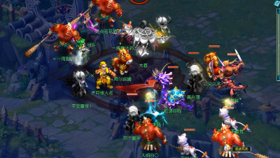 梦幻西游：帮派联赛64进32，三攻对战阵法大克，就一个字“冲”！