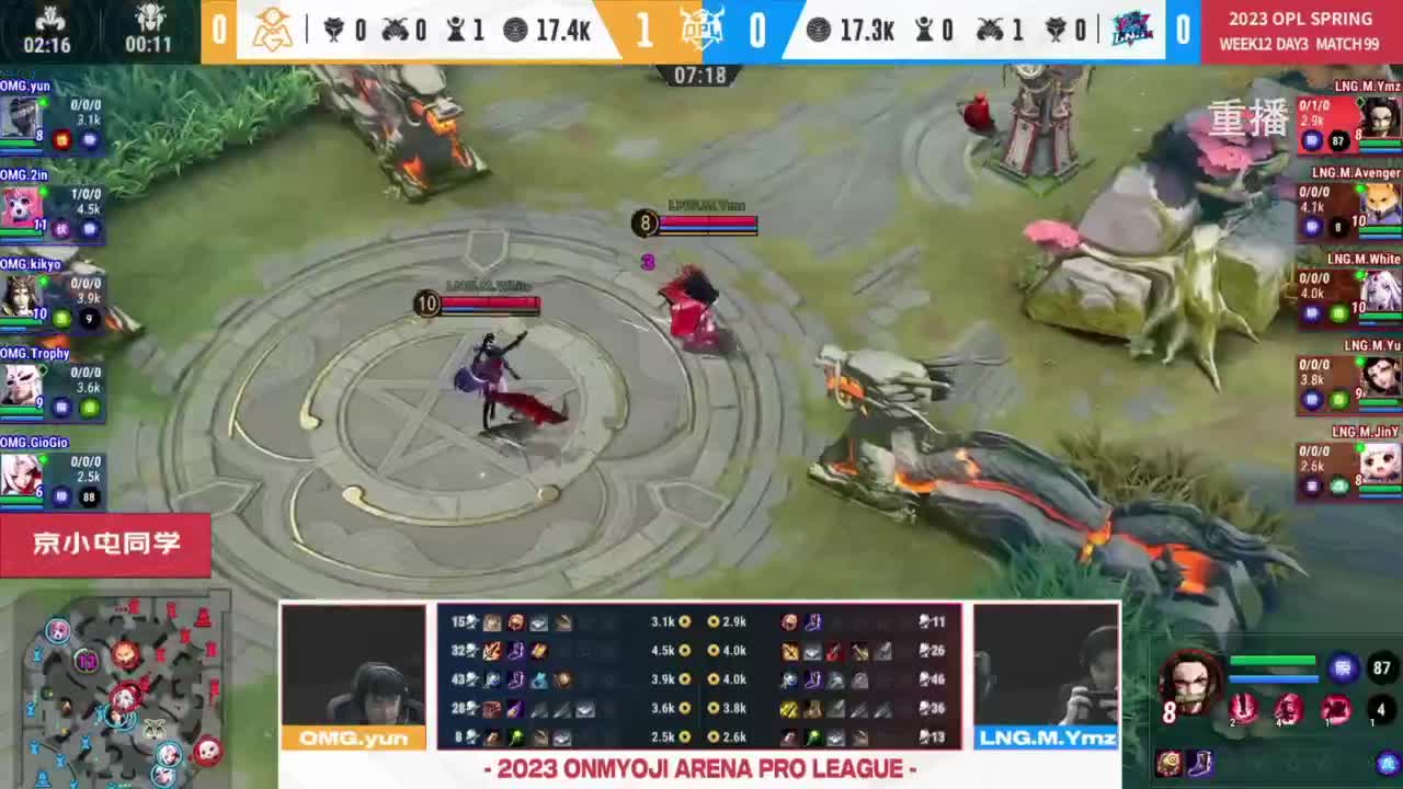 平安京OPL春季赛 第3段