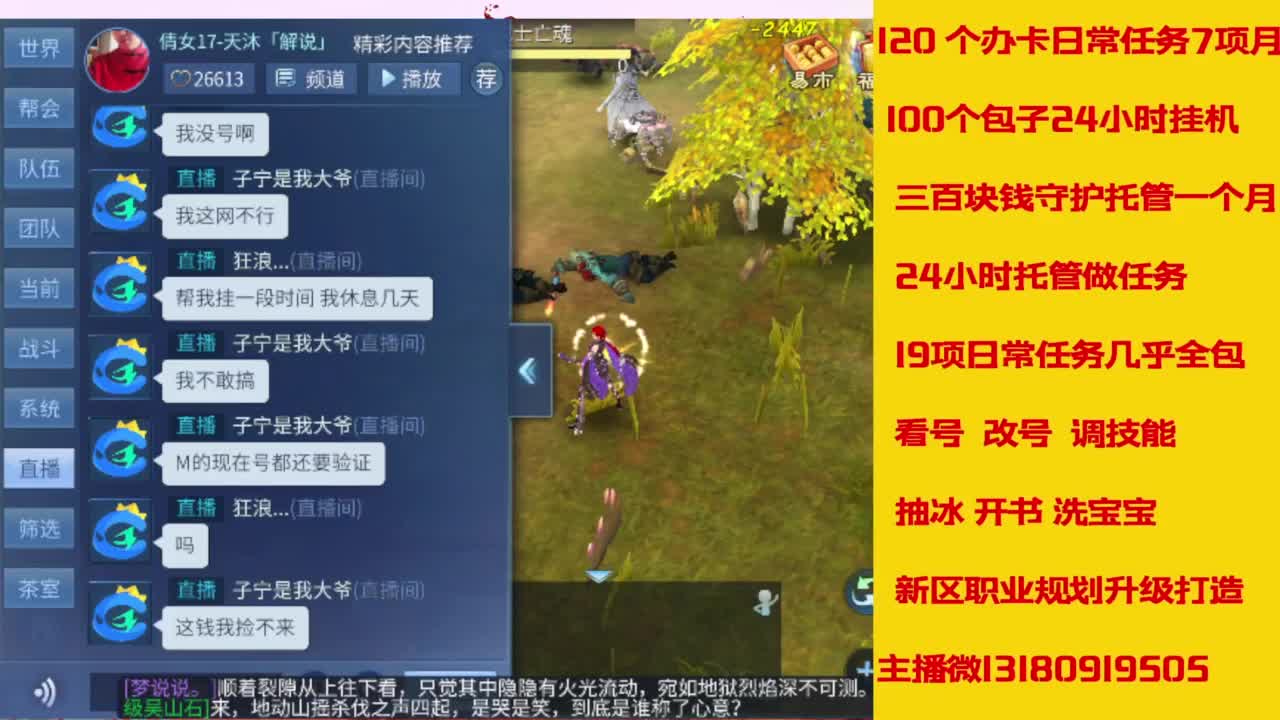接托管，画壁  卡龙 打造 冲级 第3段