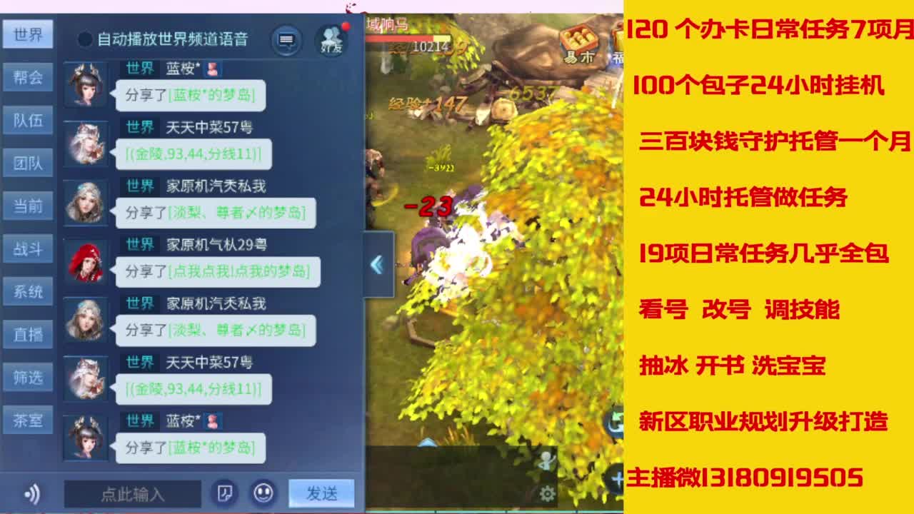 接托管，画壁  卡龙 打造 冲级 第3段