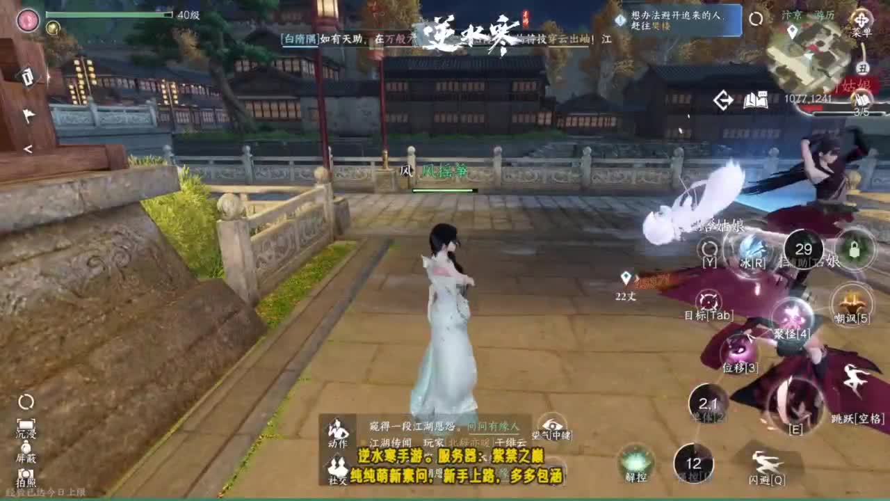 萌新素问逆水寒~ 第5段