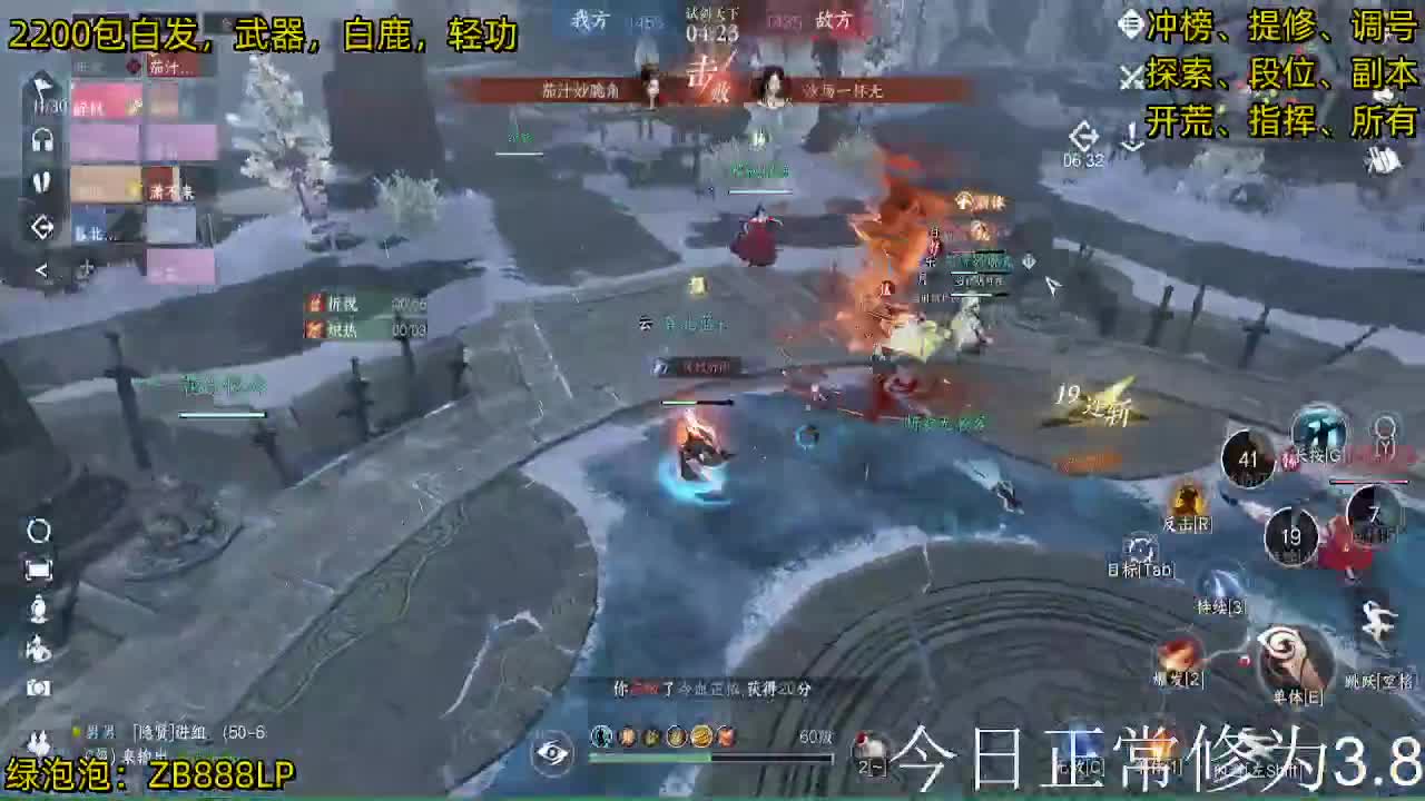 内测十大高手在榜，第一九灵 第20段