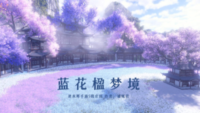 蓝花楹梦境