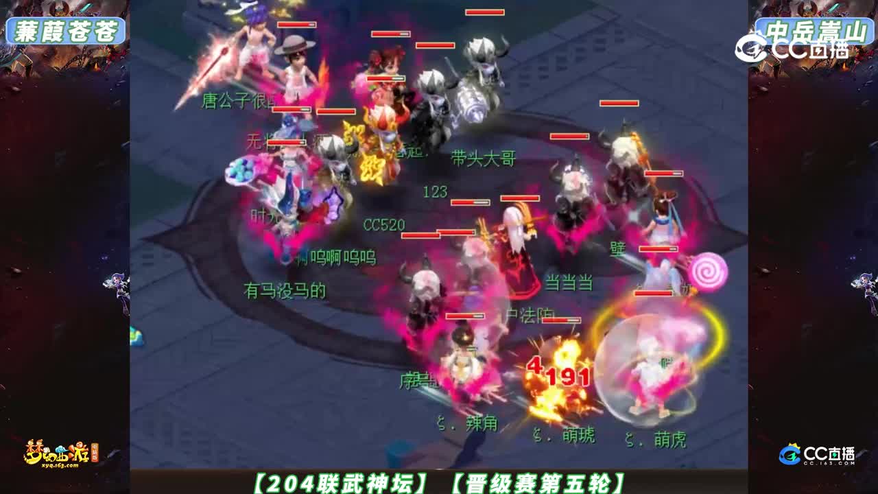 【204联武神坛】【晋级赛第五轮】蒹葭苍苍 VS 中岳嵩山【CC情报站】