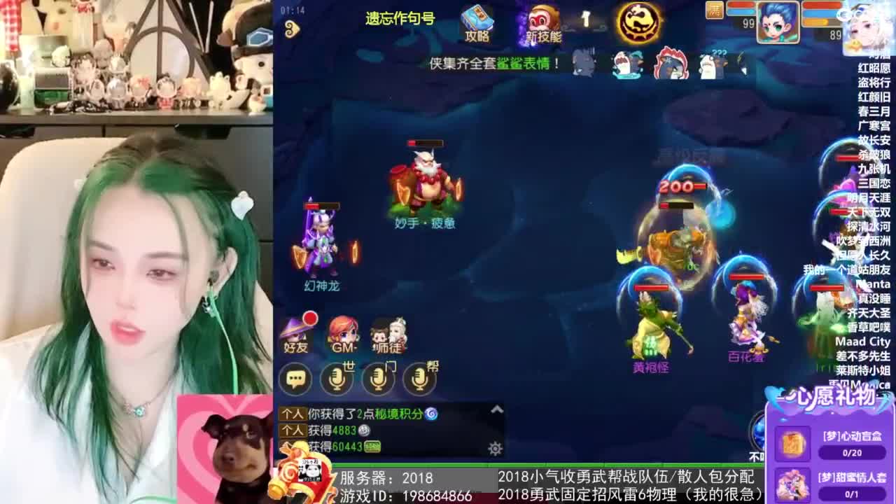 2018唱歌的勇武菜猪/点唱主播 第5段