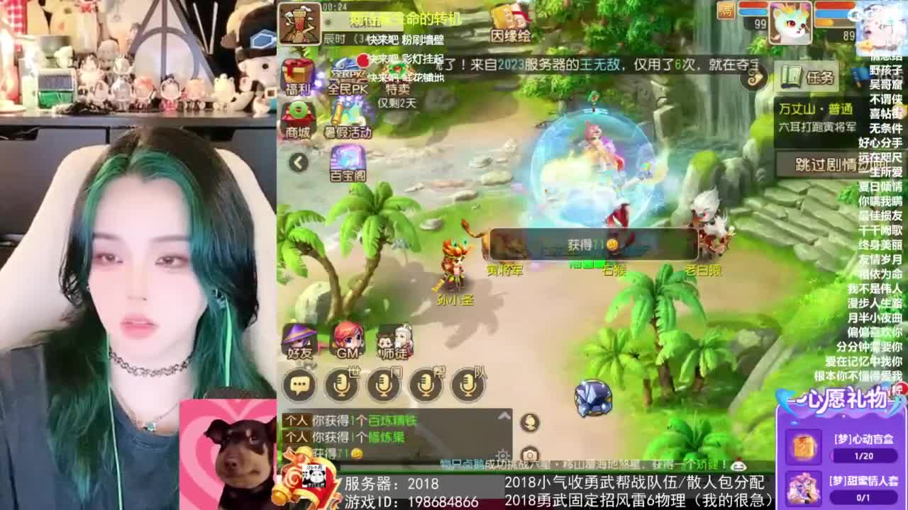 2018唱歌的勇武菜猪/点唱主播 第6段