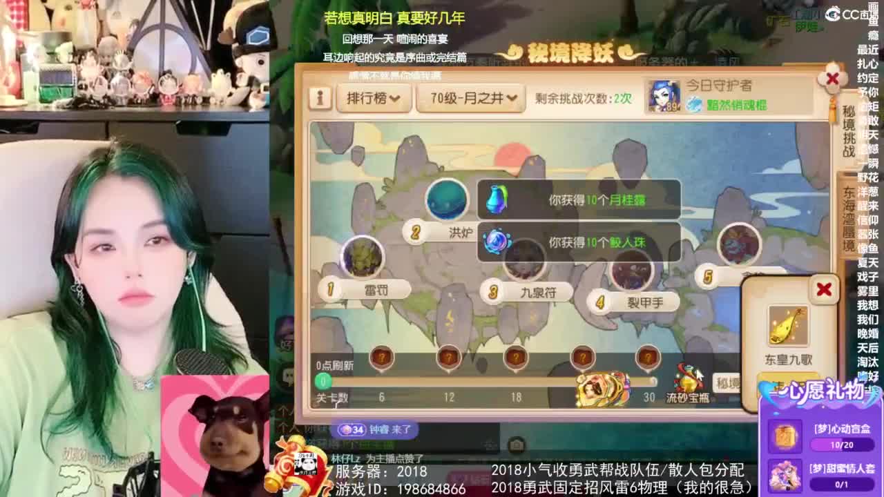2018唱歌的勇武菜猪/点唱主播 第5段