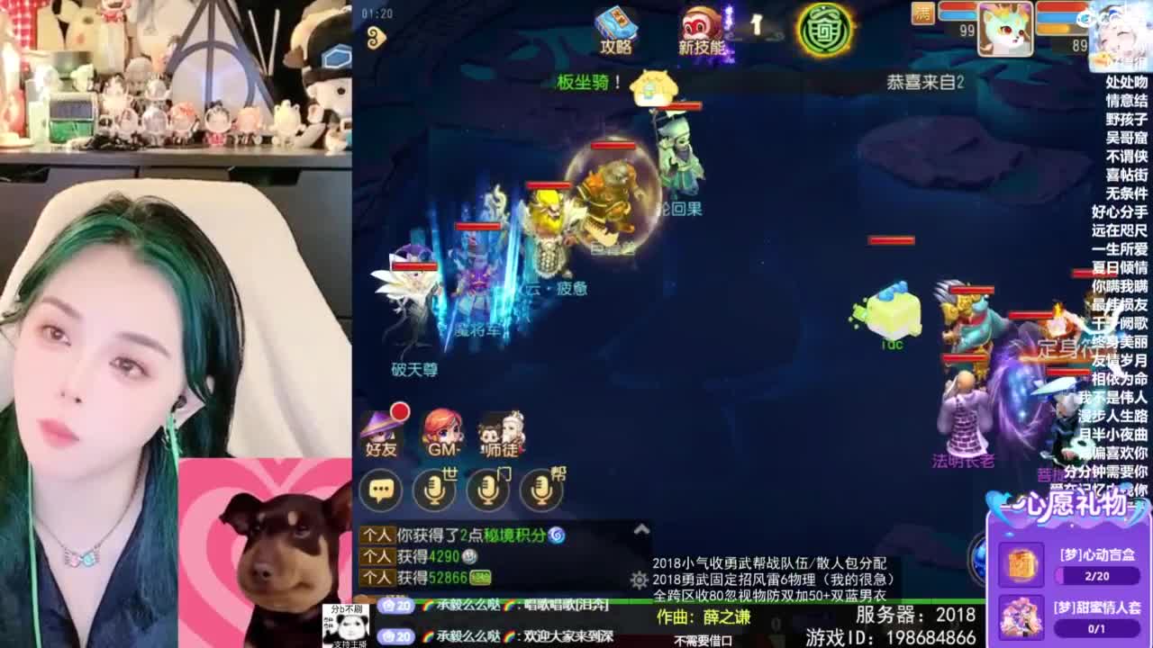 2018唱歌的勇武菜猪/点唱主播 第8段