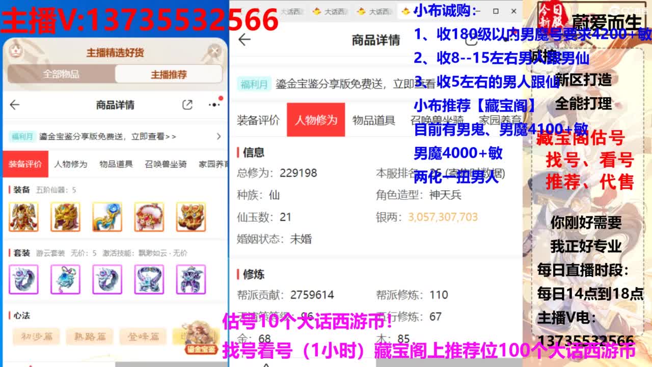 专业藏宝阁，估价找号帮出 第8段